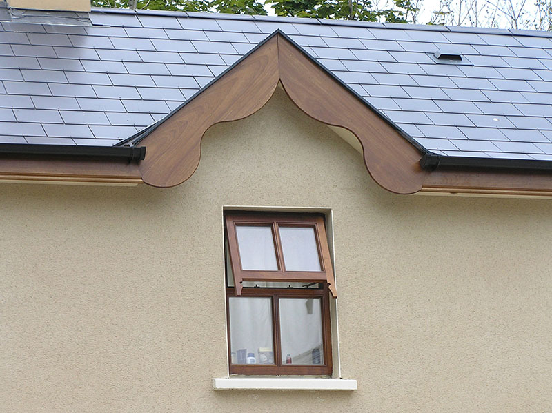 Imitation sash window 104