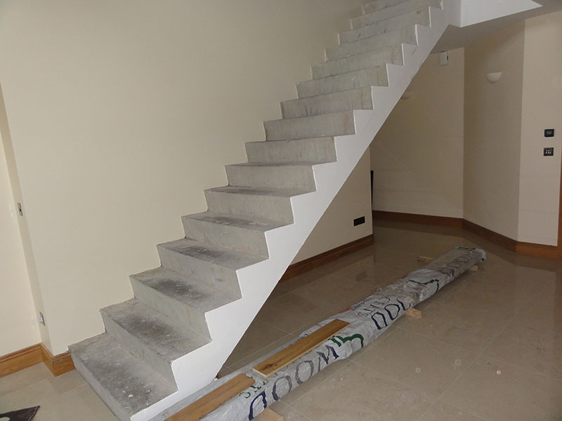 Concrete stairs cladding 3